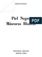 (Frantz Fanon) Piel Negra, Máscaras Blancas PDF