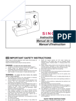 Manual Singer Tradition 2250 PDF