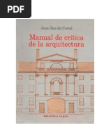 Díez Del Corral, Juan. (2005) Manual de Crítica de La Arquitectura PDF