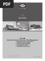 2-SHEET - AGC Plant Management Data Sheet 4921240420 UK