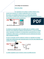 Hacer Reguladores de Voltaje Con Transistores