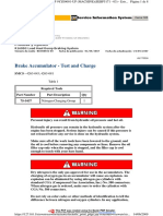 Brake Accumulator Test and Charge