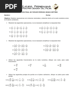 Evaluación de Tercer Período Séptimo