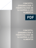 Concepto, Epidemiología y Fisiopatología de La Alergia