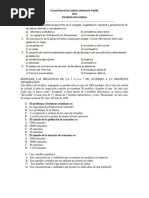 Quiz Estadistica Descriptiva