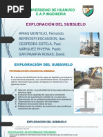 Exploración Del Subsuelo