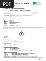 235 - GHS Disinfectant Hospital Grade - 0916 PDF