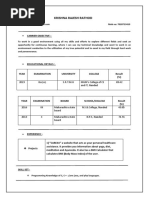 Krishna Rajesh Rathod: 2019 BSC (CS) S.R.T.M.U MGM's College of CS and IT, Nanded 69.42