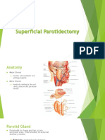 Superficial Parotidectomy TRZ