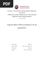 Aspetti Fisici Dellaccordatura Di Un Pia PDF