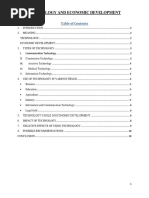 Technology and Economic Development