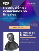 Clase 05-Resolución de Ecuaciones No Lineales PDF