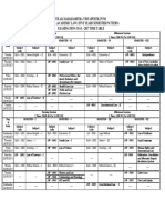 B.a.L.L.B Time Table May 2017