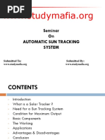 ECE Automatic Sun Tracking System (ASTS)