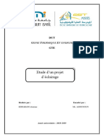 Etude D'un Projet D'éclairage: Genie Thermique Et Energie