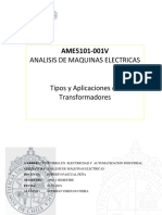 Aplicaciones Transformadores - Rodrigo Verdugo