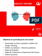 Sesión Presencial 3 Empatizar y Definir 20191