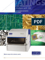 Coating Thickness Measurement and Materials Analysis With XRF