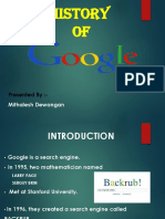 History of Google