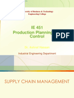 Lecture 5 SUPPLY CHAIN MANAGEMENT