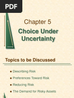 Choice Under Uncertainty