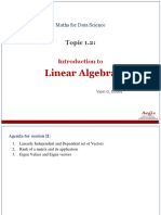 Linear Algebra Session 2