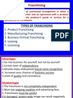 Franchising