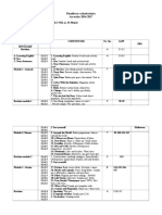 Planificare Calendaristica Clasa A VI-A Engleza