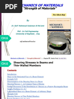 Ch.6 Shearing Stresses in Beams and Thin-Walled Members 29s - DR - Rafi'-1 Mechanical Engg PDF