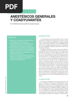 Anestésicos Generales y Coadyuvantes PDF