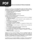 5 Pasos y Fundamento en La Constitución Política de Guatemala