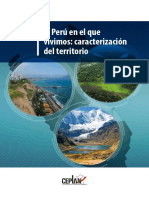 Caracterizacion Del Territorio Del Peru CEPLAN 2019 PDF