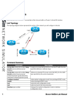 IP Access Lists: Objective Lab Topology