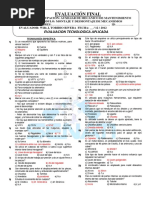 EVALUACIÓN FINAl Montaje y Desmontaje