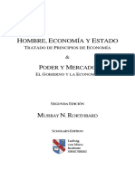 Rothbard Hombre Economia Estado PDF