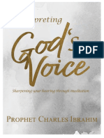 Interpreting God's Voice Prophet C. Ibrahim