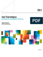 IBM I2 Cyber Threath Intelligence Andrew Hawthorne PDF