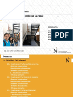 Escaleras U y Caracol Informe PDF