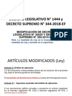 Decreto Legislativo #1444