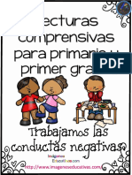 Lecturas-Comprensivas Tema CONDUCTAS PDF