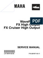 2004-2007 Yamaha Waverunner FX 1100 High Output Service Manual PDF