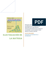 Electrización de La Materia