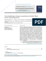 Clinical Nutrition Experimental: Gut Morphology and Gene Expression in Obesity: Short Review and Perspectives