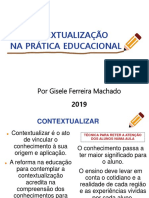 Contextualização Na Prática Educacional