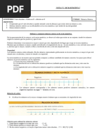 Guia Numero 2 - Valor Absoluto - Orden en Los Enteros Adicion de Enteros