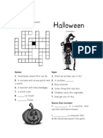 Halloween Crossword