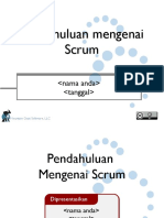 Pendahuluan Mengenai SCRUM