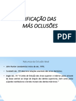 Classificacao Das Maloclusoes