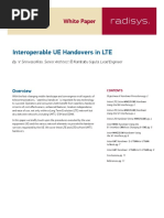 LTE Handover Call Flow