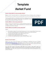 FAQ On Cordros Money Market Fund